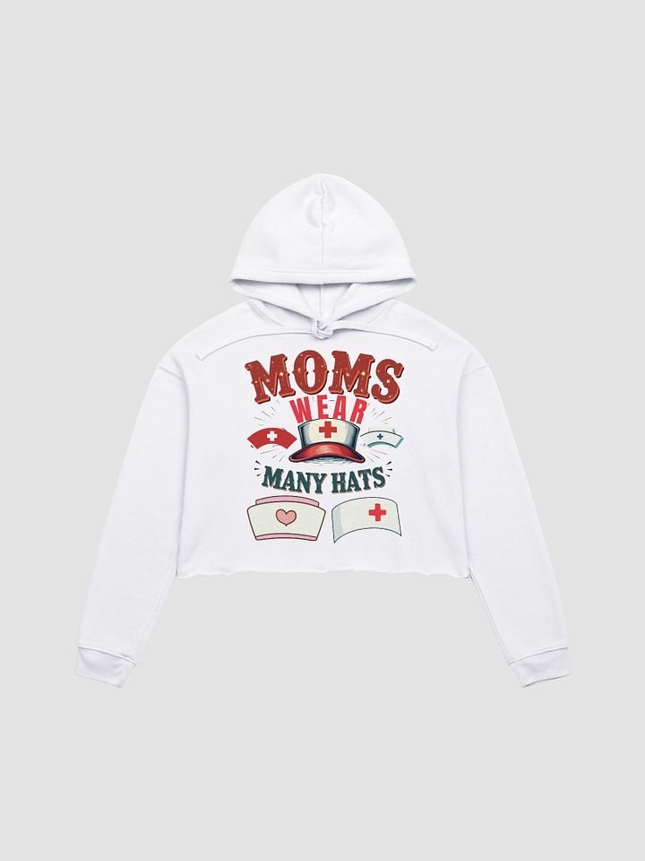 Nurse Hats Crop Hoodie product image (4)