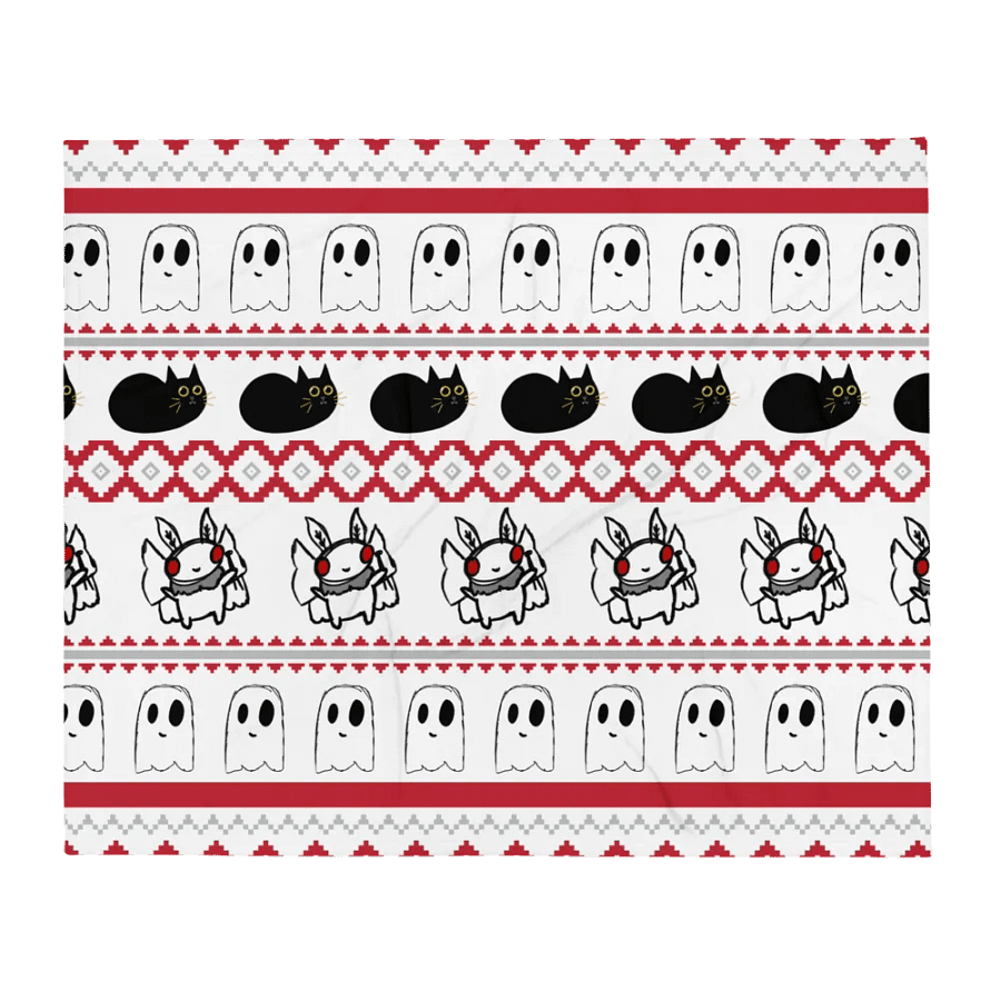 Cryptid Holiday Blanket product image (1)