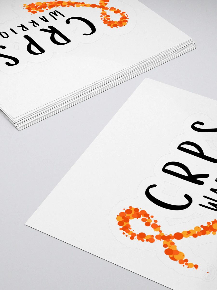 CRPS Warrior Bubble Ribbon Sticker product image (12)