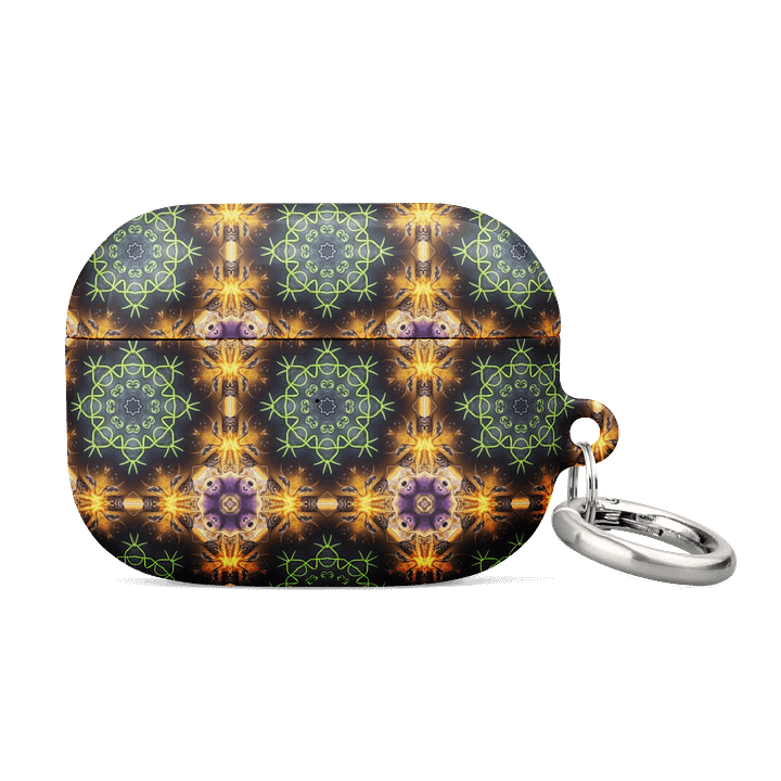 Black And Gold Geometric Print AirPods® Case product image (4)