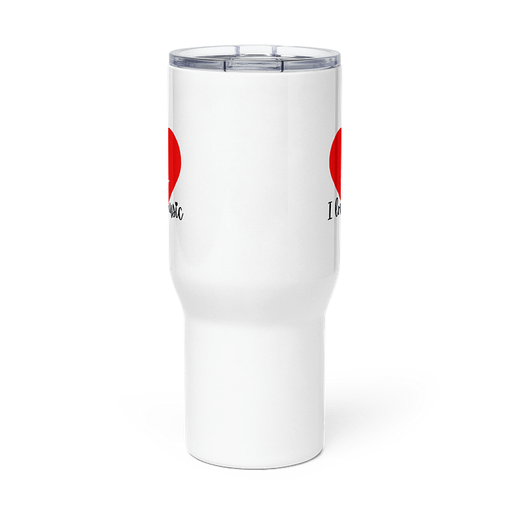 I LOVE MUSIC Travel Mug with a Handle product image (2)
