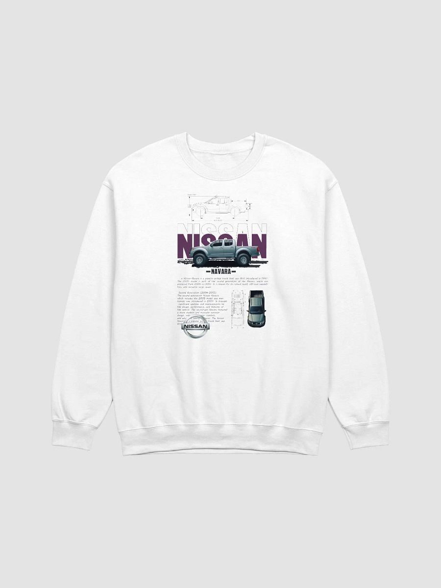 Nissan Blueprint Silver Pickup Truck Sweatshirt product image (1)