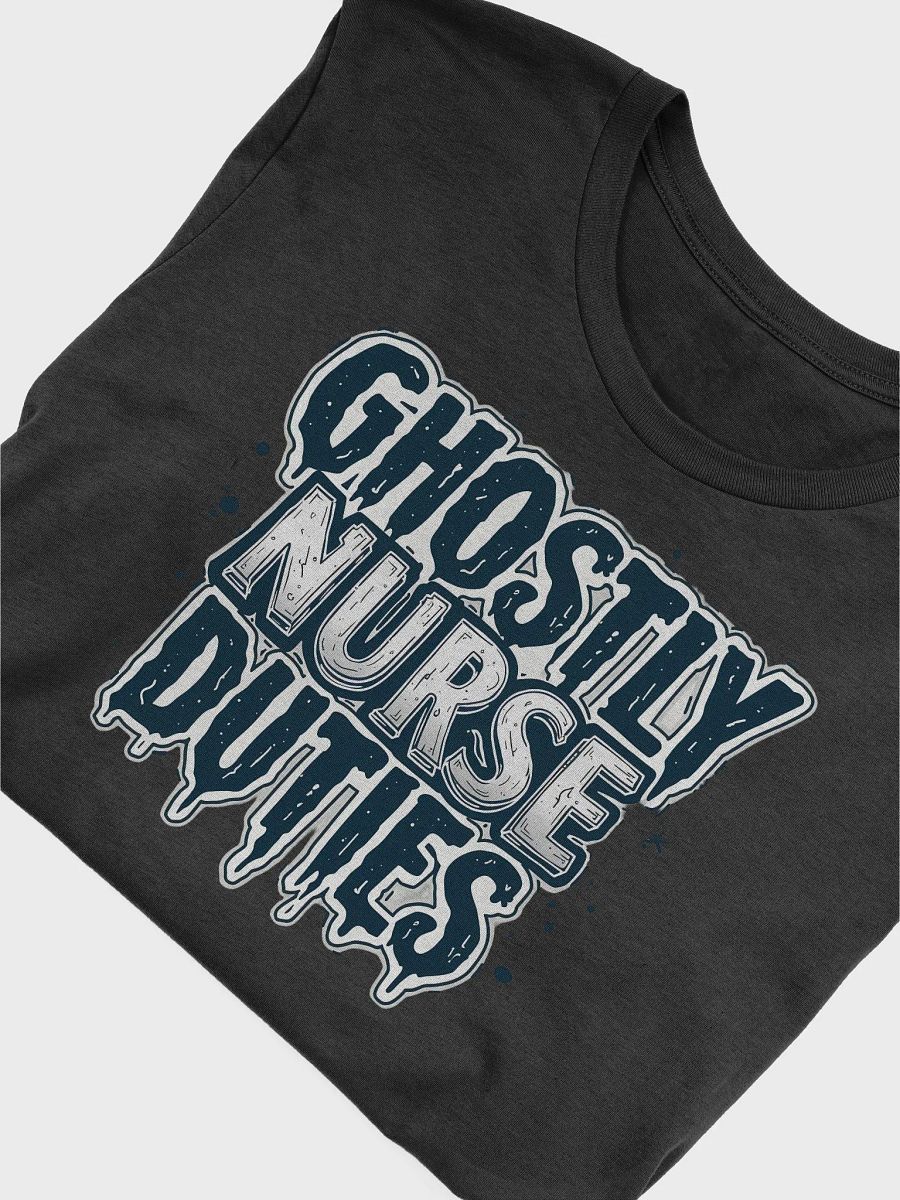 Ghostly Nurse Duties T-Shirt product image (13)