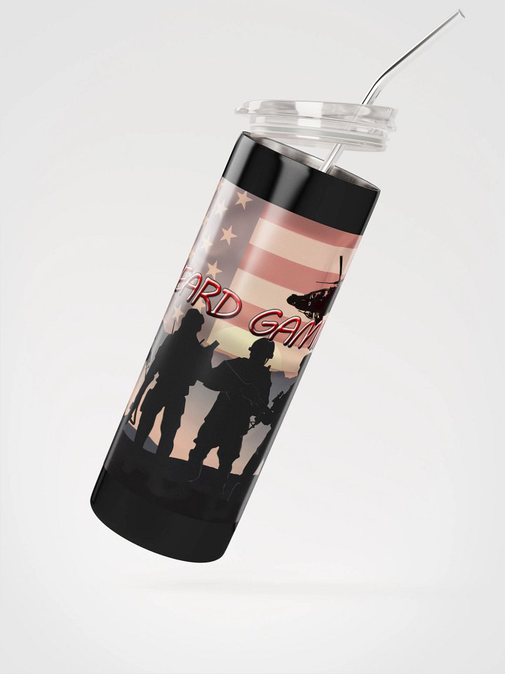 Red Beard Gaming Patriotic Steel Soldier Tumbler product image (2)