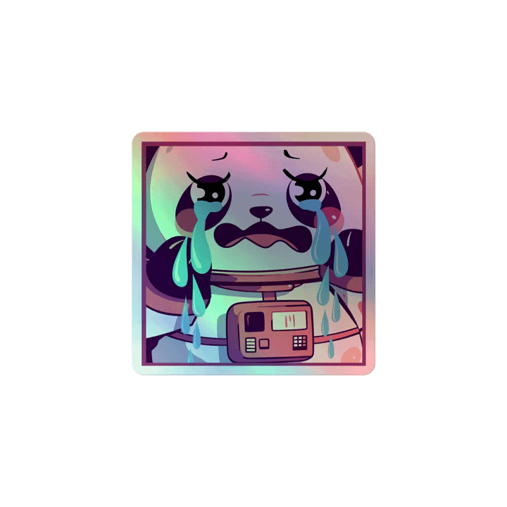 Cry Holo Sticker product image (1)