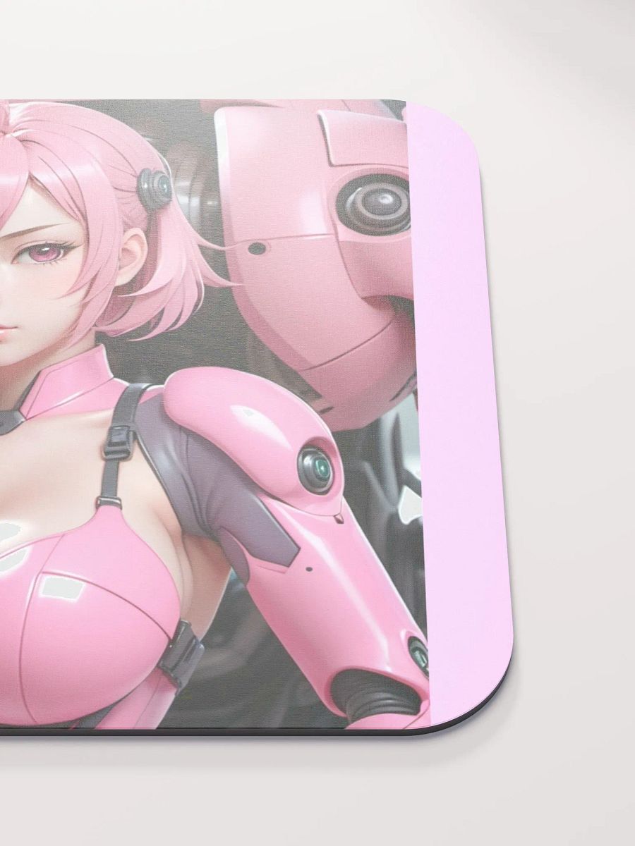 Futuristic Pink Anime Mouse Pad product image (6)