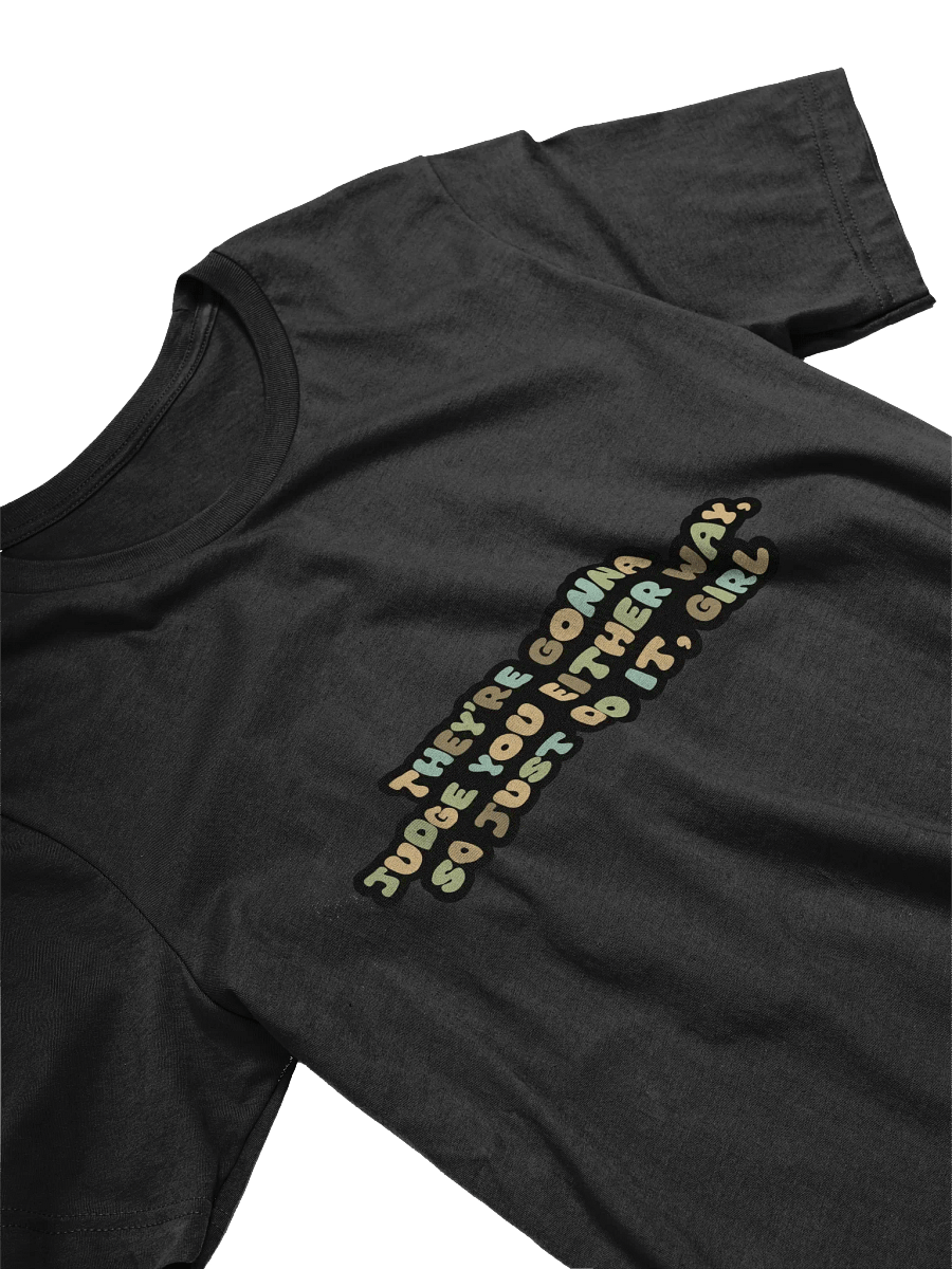 Just Do It, Girl Black T-Shirt product image (7)