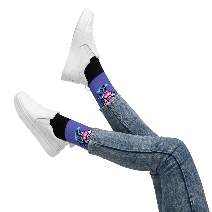 Ice Skating Cow Socks product image (2)