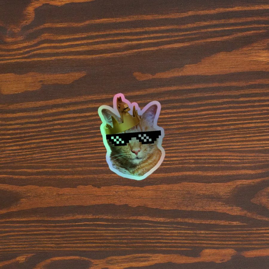 King Augie HoloSticker product image (5)