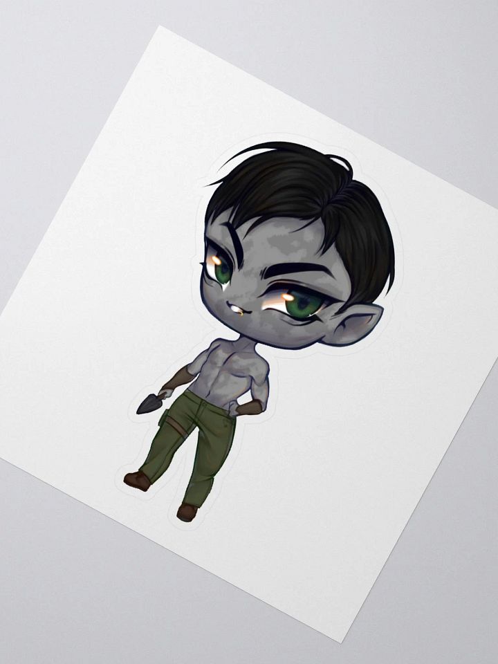 Troy chibi sticker product image (2)