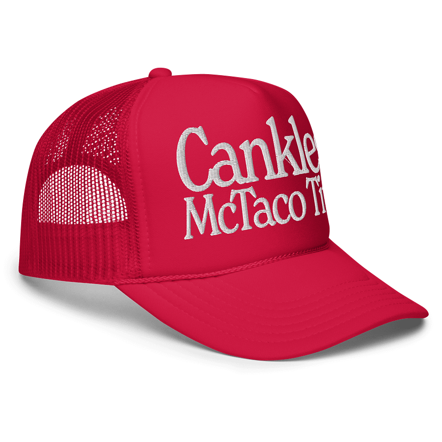 Cankles Red Trucker Hat product image (3)