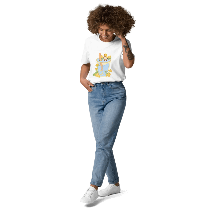 Ducky Boba Tea Shirt product image (9)