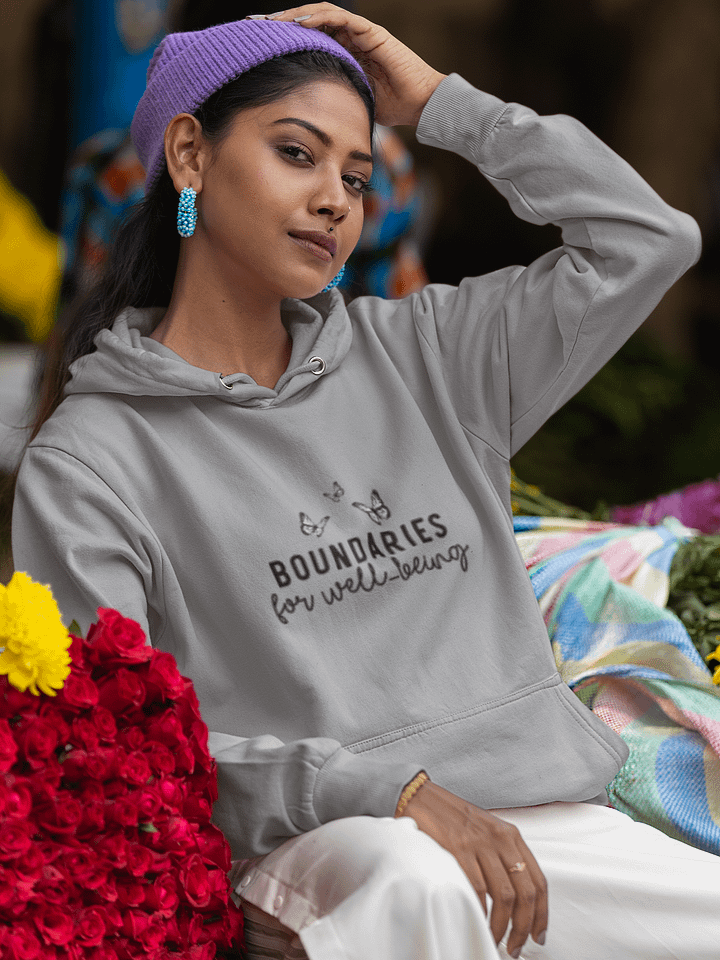 Boundaries For Well-Being Hoodie product image (1)