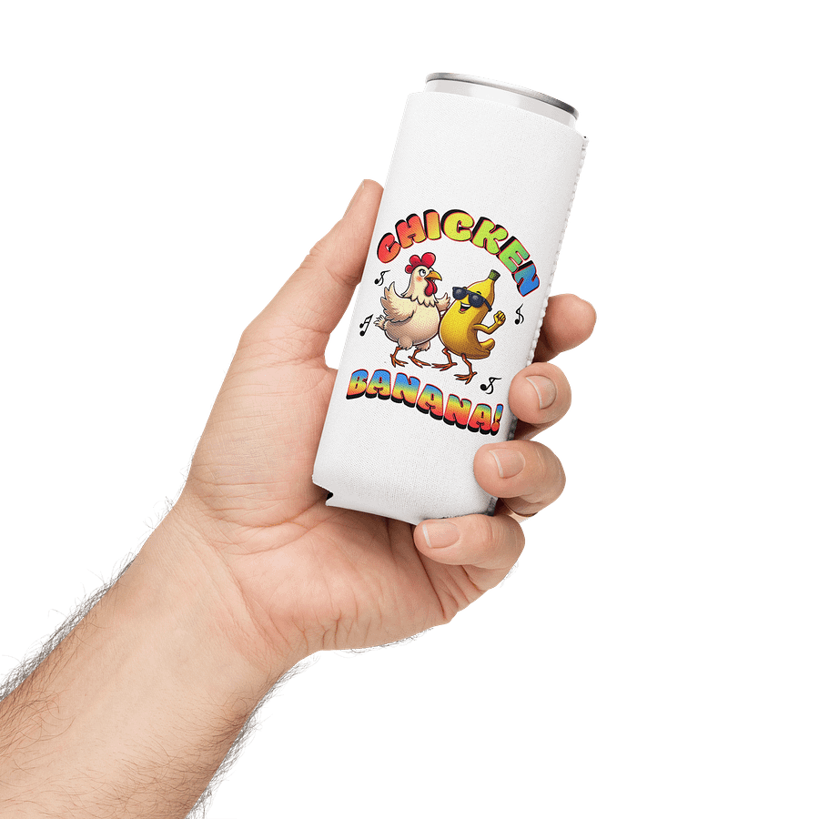 Chicken Banana Dancing Cool Can Cooler product image (3)