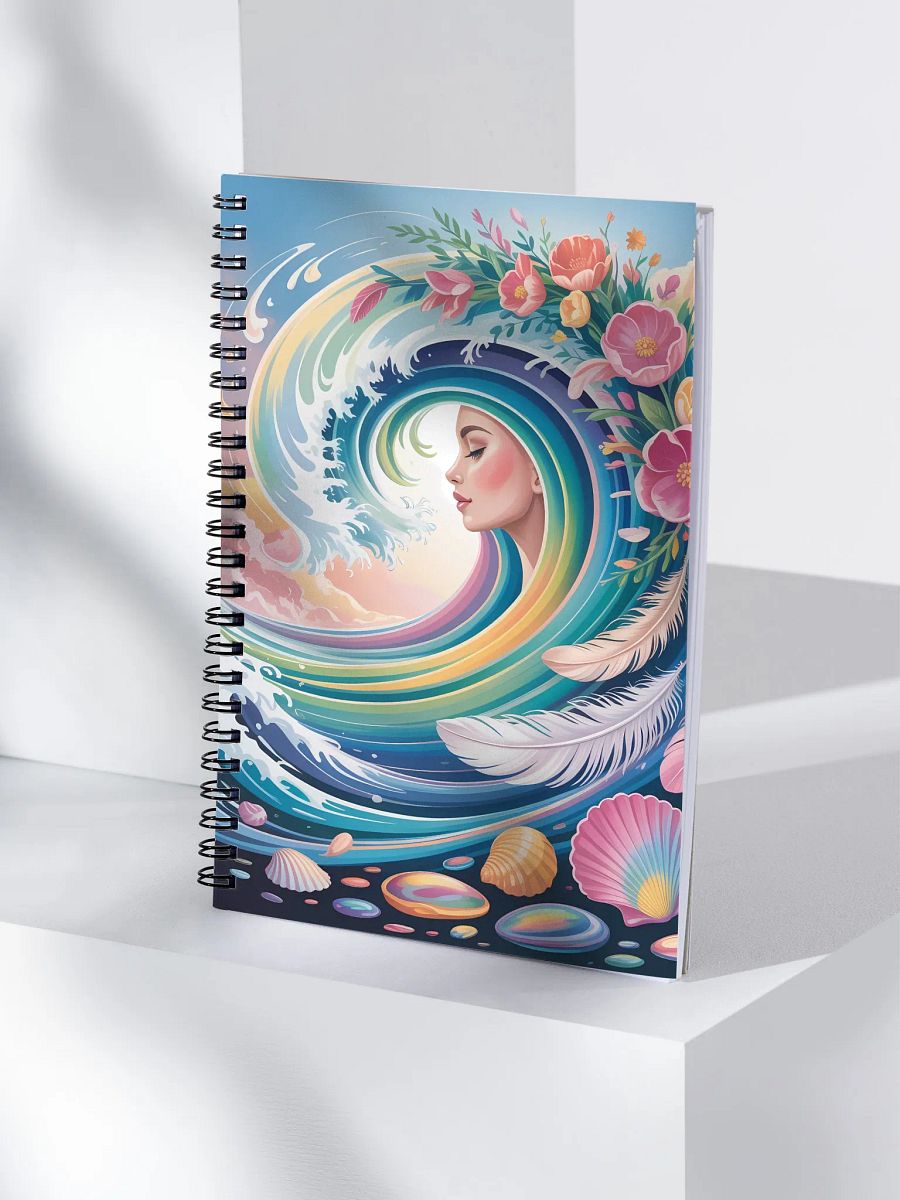 Human Design Emotional Wave Journaling Dot-Grid Notebook product image (4)