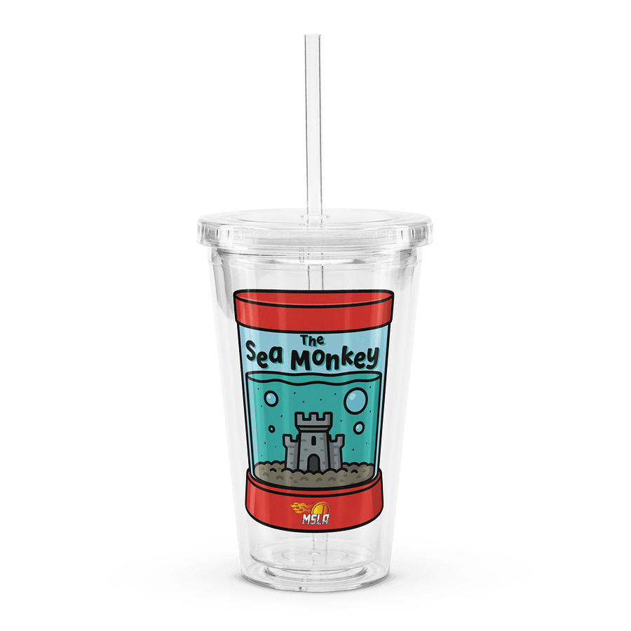 The Sea Monkey - Double Wall Clear Plastic Tumbler product image (3)