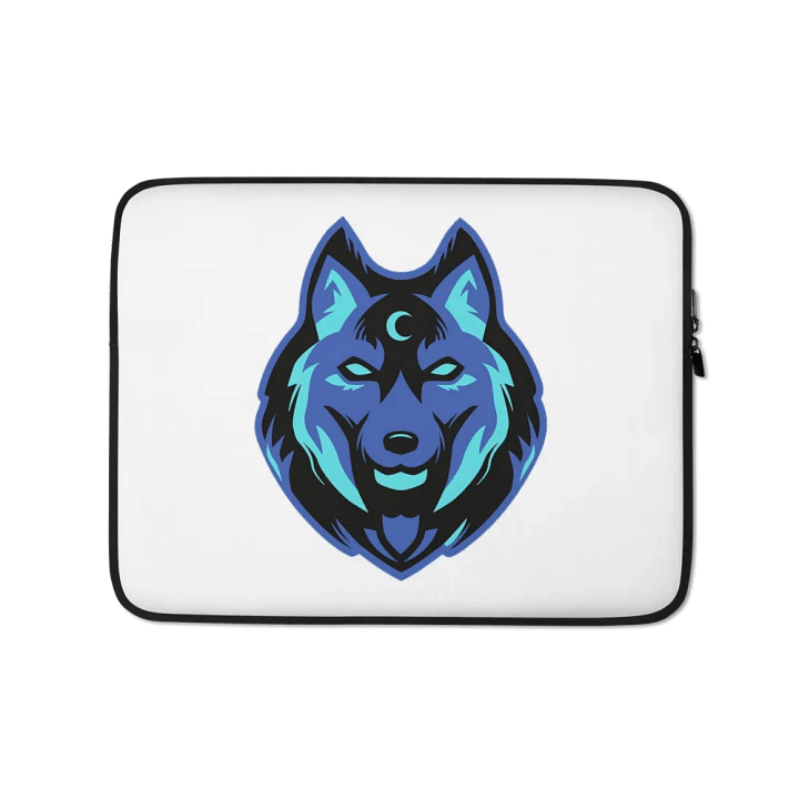 Lunar Wolf Laptop Sleeve product image (1)