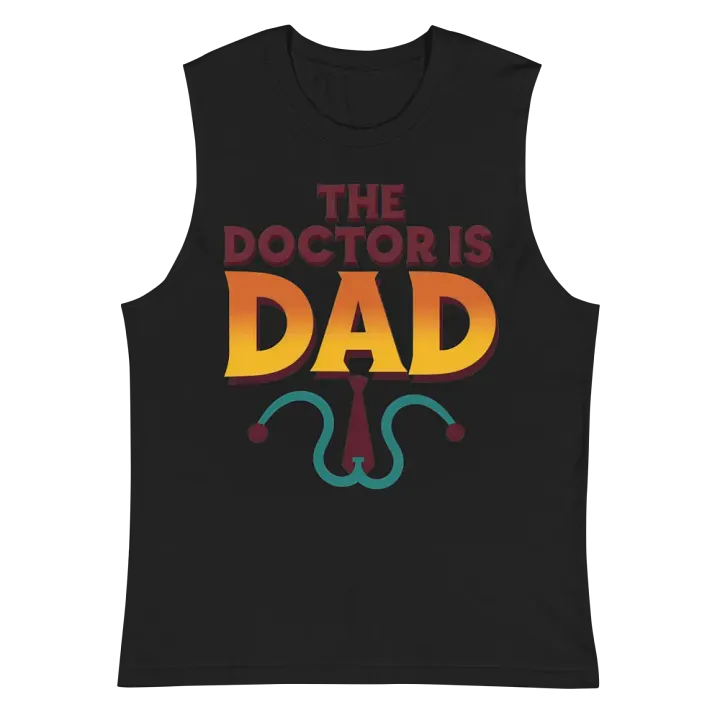 Dad Doctor Muscle Tank product image (3)