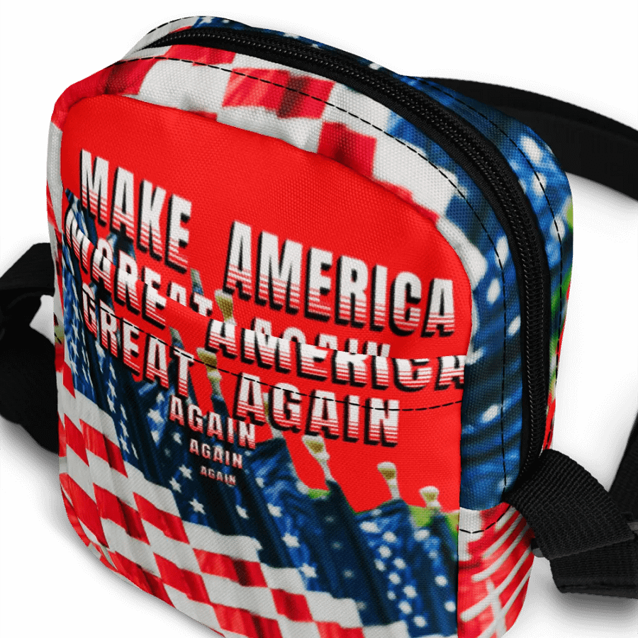 Trump Rally All-Over Crossbody Bag for Maga moms dads friends product image (10)