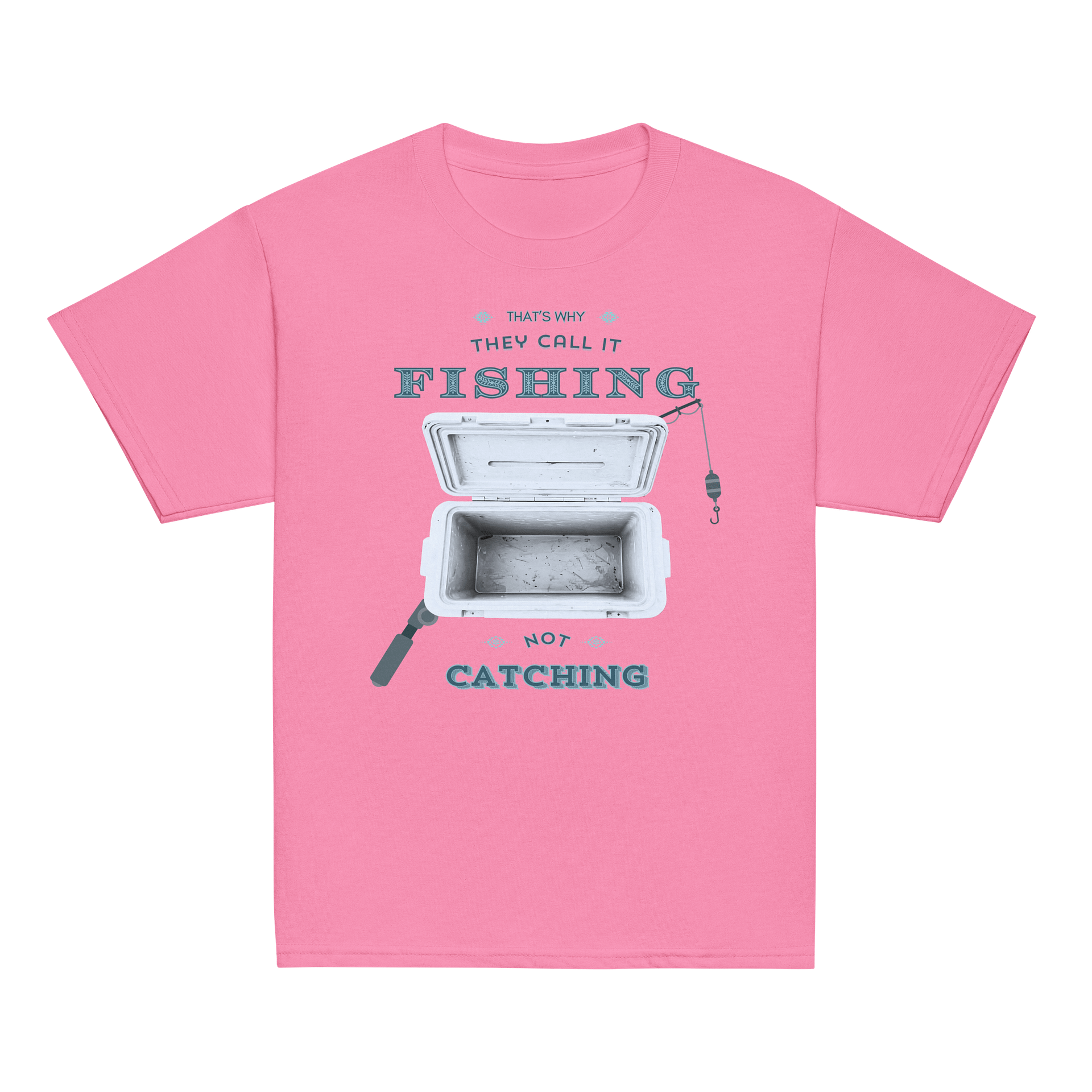 Fishing Not Catching - Funny Fishing Shirt With Empty Cooler product image (15)