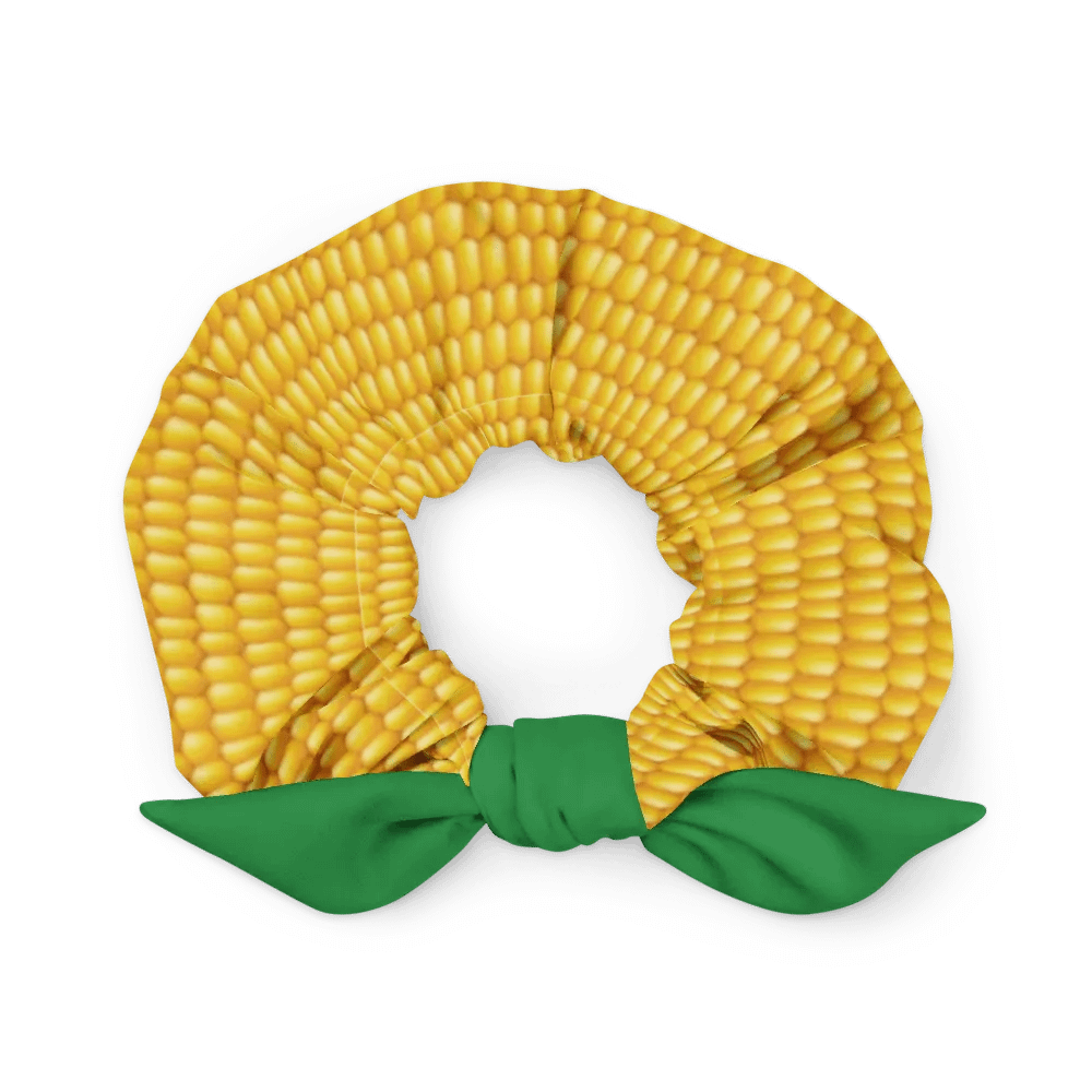 CORN 🌽 Eco-Friendly All-Over Print Scrunchie product image (4)