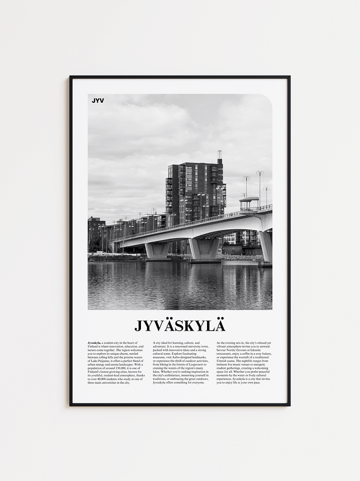 Jyvaskyla 02 Newspaper Poster product image (1)