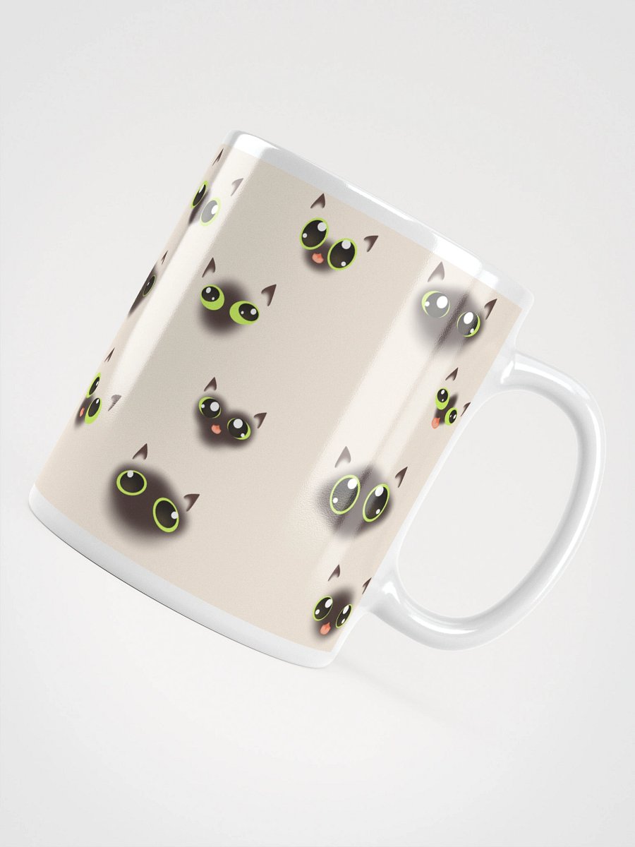 Siamese Cat Faces (Green Eyes) Mug product image (15)