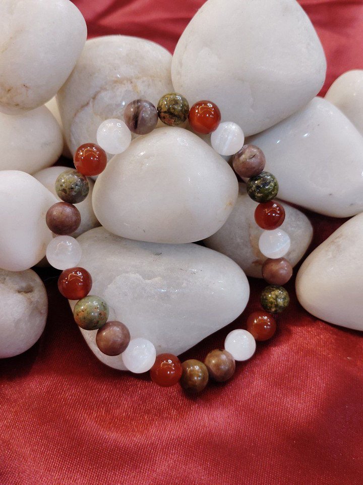 Multi Moonstone Diabetes Control Bracelet product image (1)