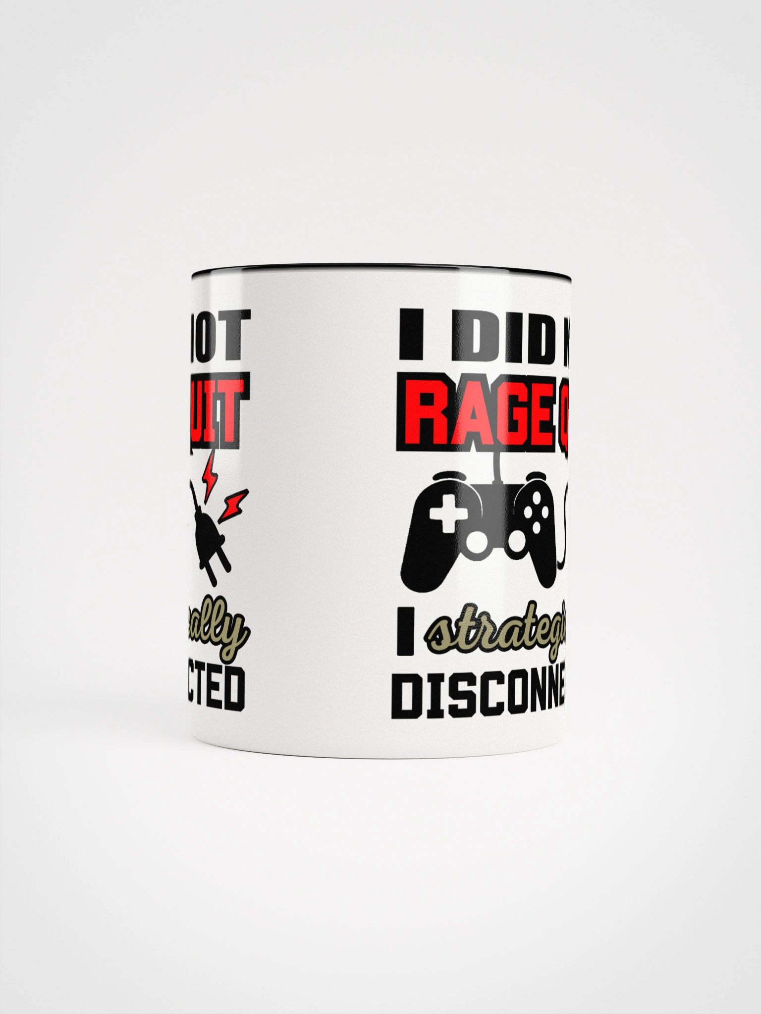 'Strategically Disconnected' Ceramic Mug with Colour product image (17)