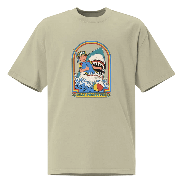 Smile Through Adversity Shark Graphic Tee product image (1)