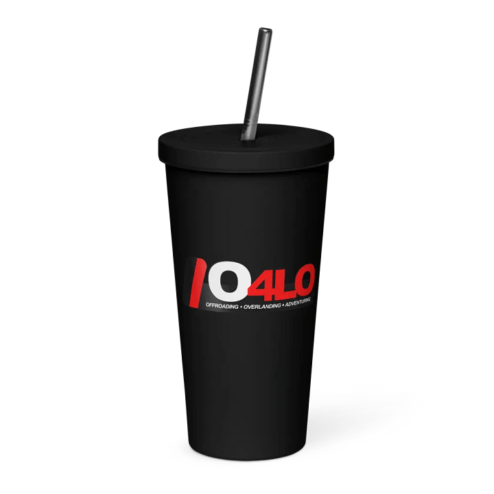 O4lo Insulated Tumbler with a Straw product image (1)