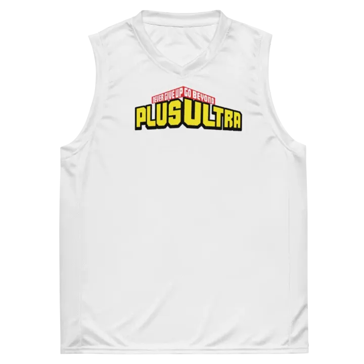 Never Give Up Go Beyond Plus Ultra Basketball Jersey product image (2)