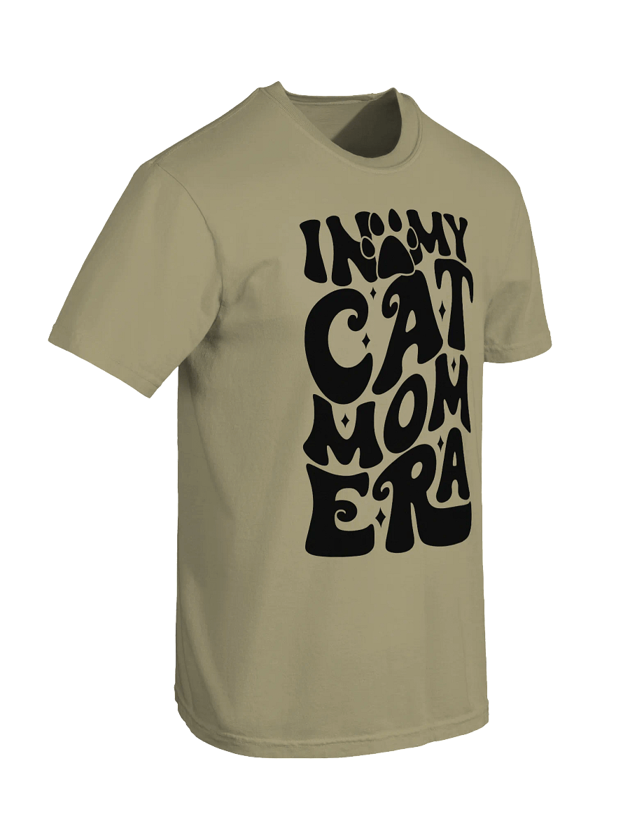 In My Cat Mom Era T-Shirt - Relaxed Fit Heavyweight Unisex Cotton T-Shirt product image (2)