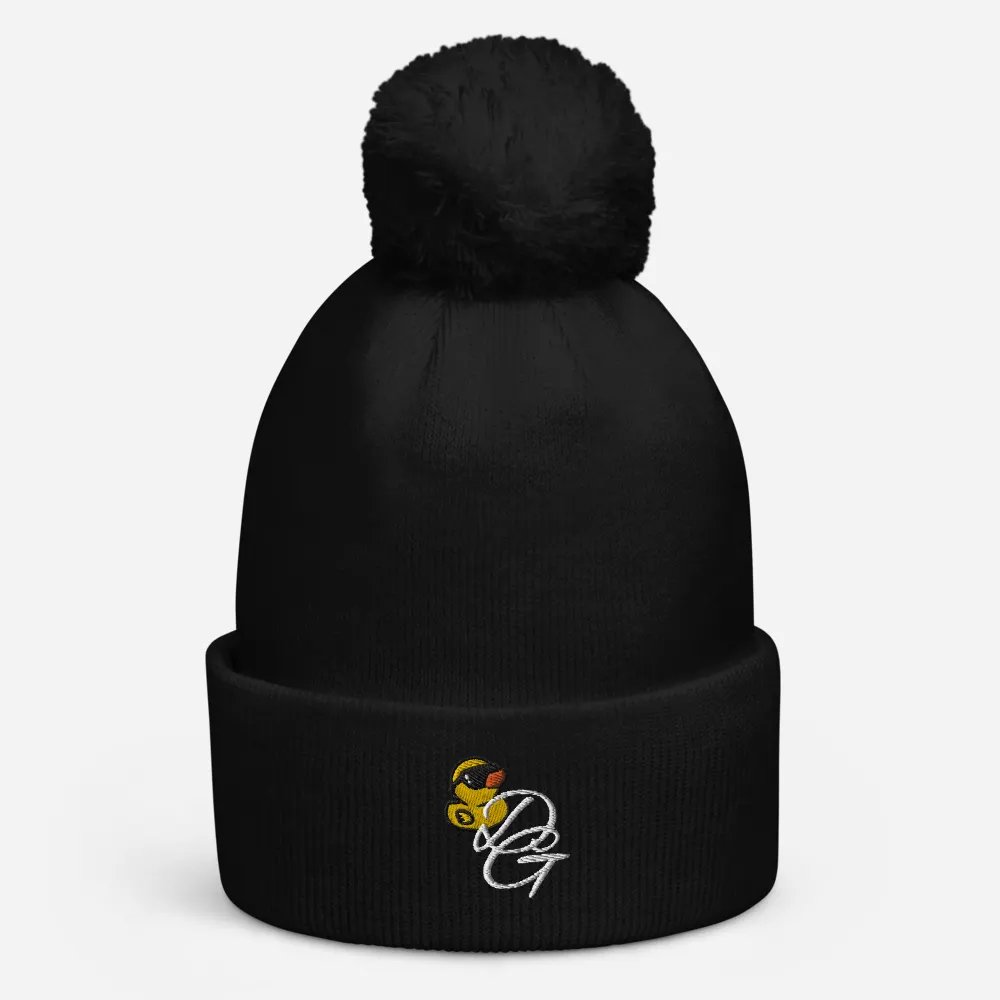 DG Beanie White Lettering product image (2)