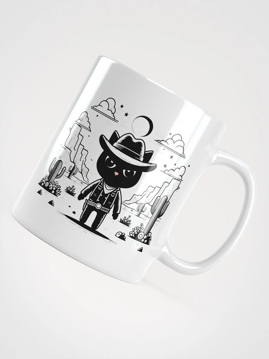 Cowboy Cat Silhouette Mug product image (4)