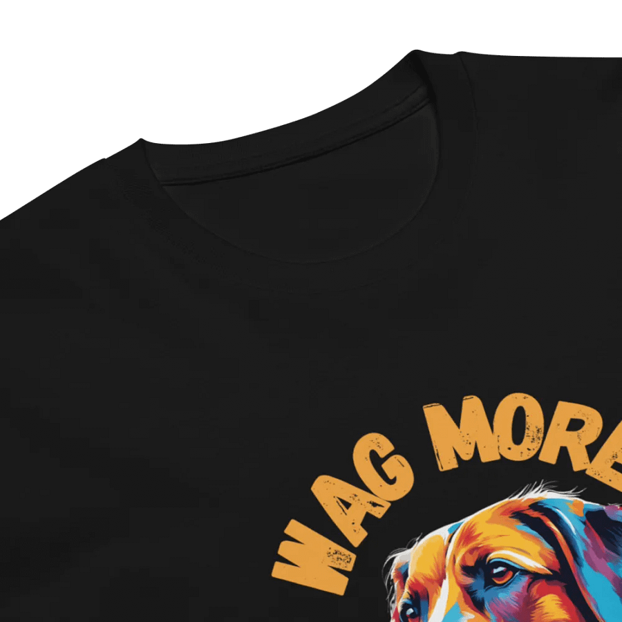 Vibrant Dog Illustration Unisex T-Shirt product image (8)