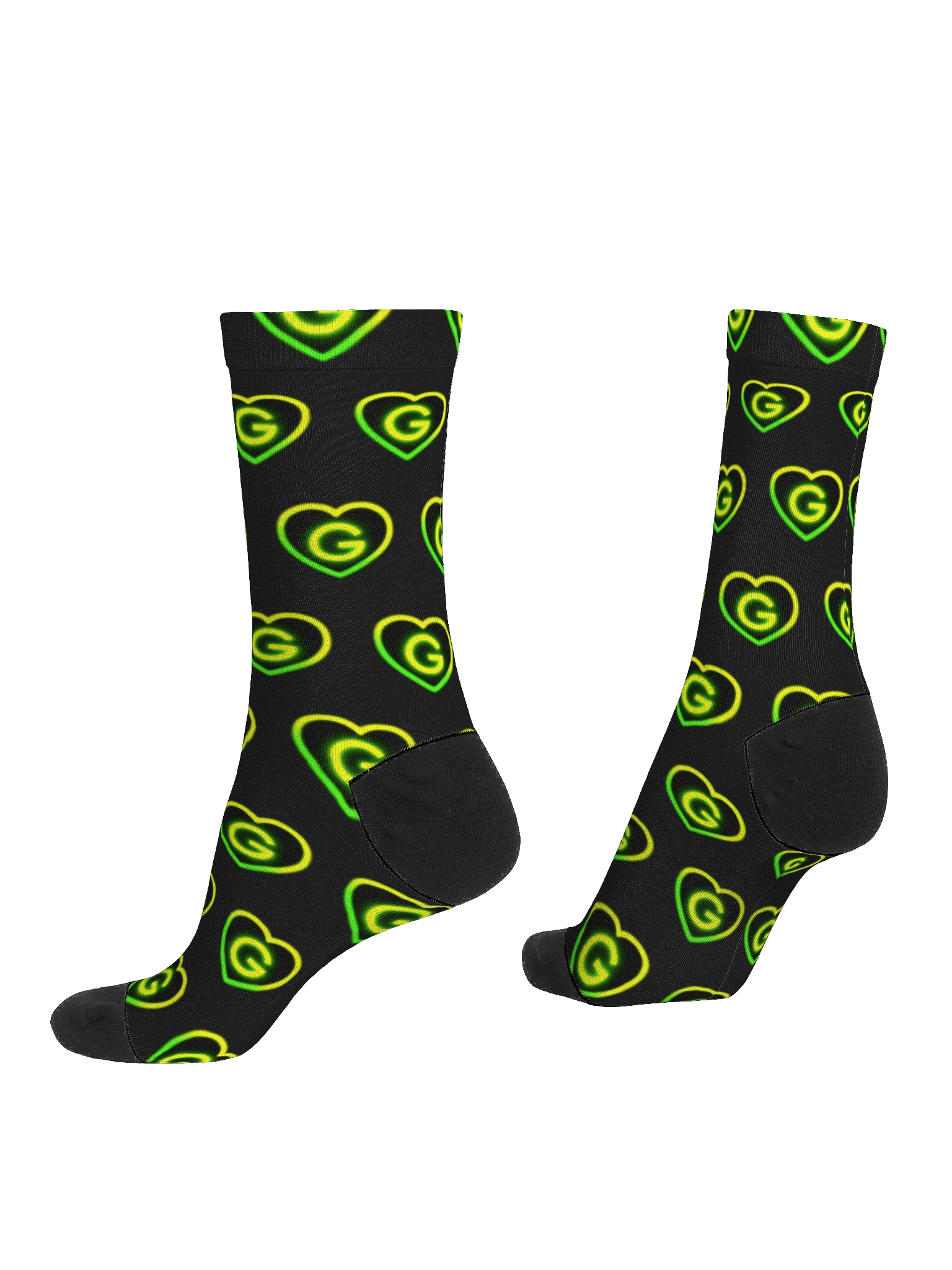 Socks - Glowing Gumstitch Hearts product image (4)