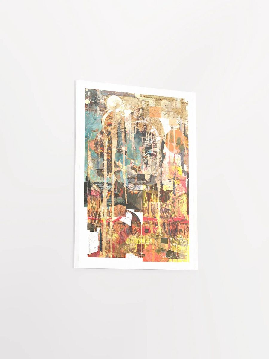 'Looking Out' by Edward Martin- Mixed Media Collage Print product image (4)