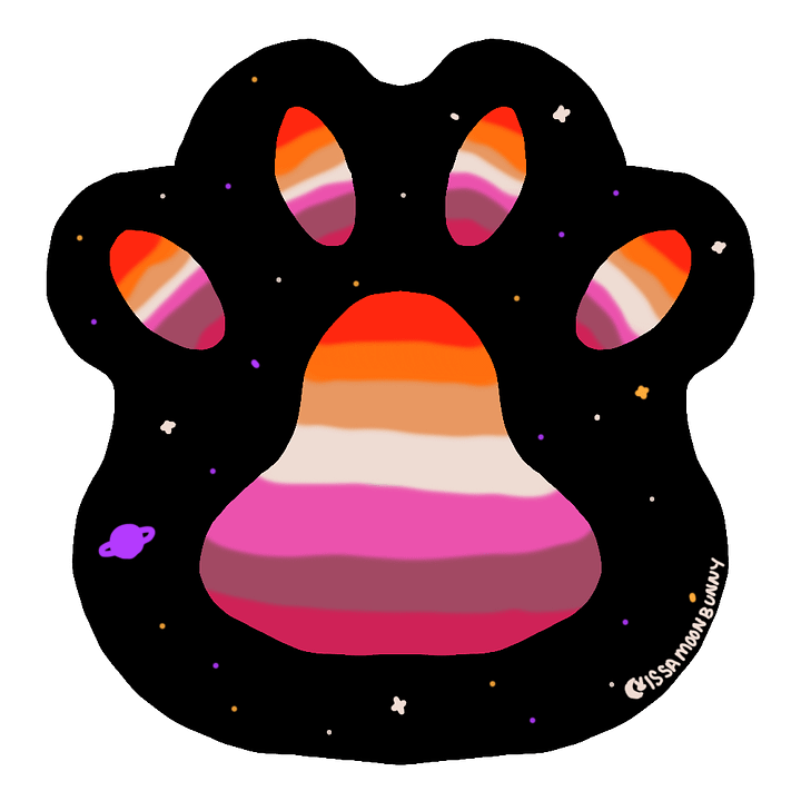 Lesbian Pride is Paw-some! product image (1)