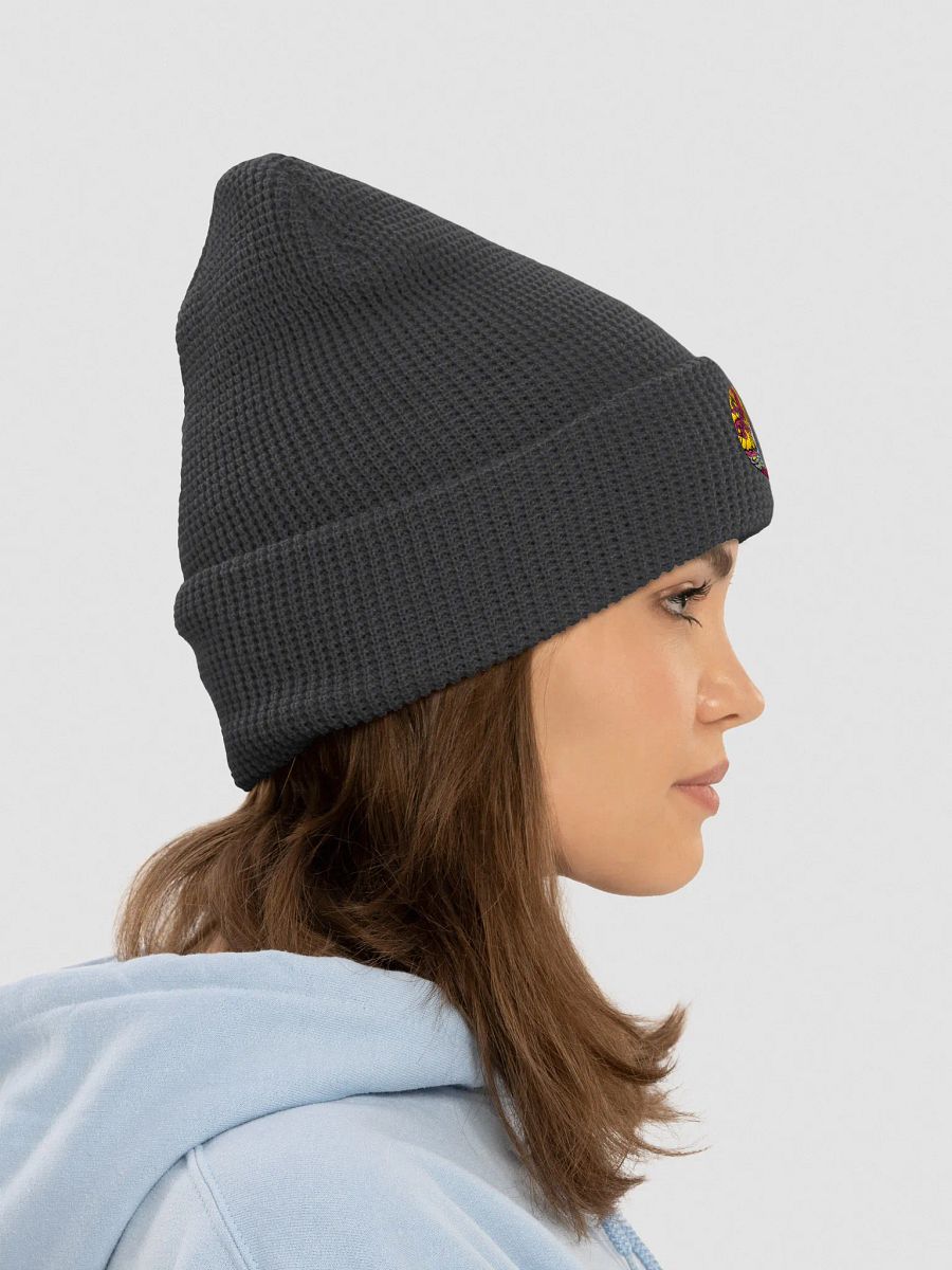 Swirling Motion Abstract Beanie - Wave at Sunset product image (39)