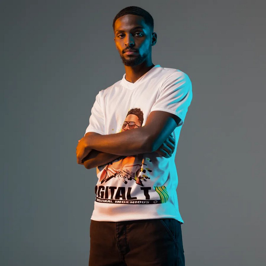 Digi Jersey All Over V neck Shirt (UNISEX) product image (12)