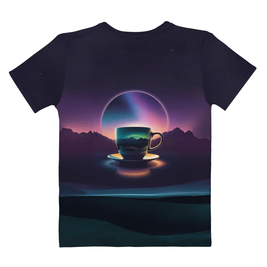 Coffee Sunset All Over Print T-shirt product image (9)