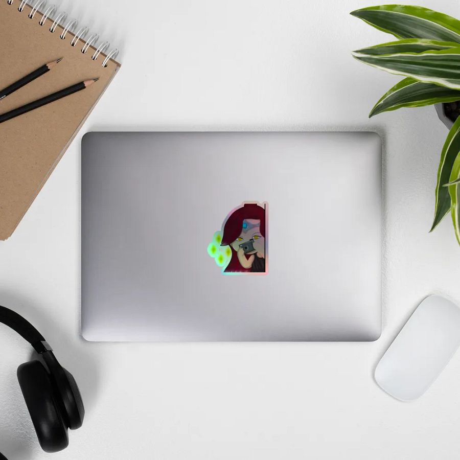 4k HOLOGRAPHIC STICKER product image (11)