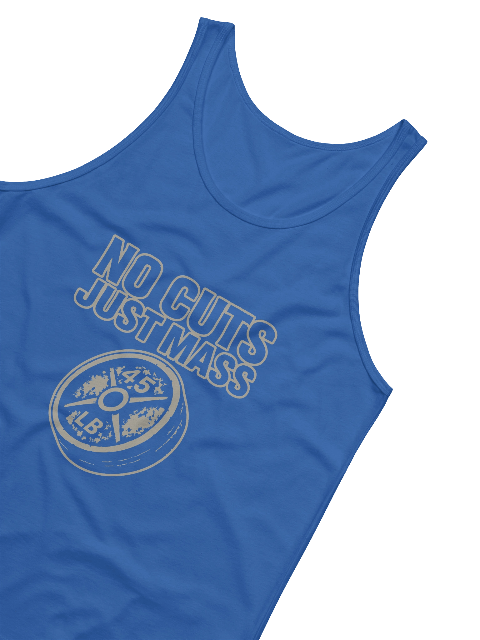 "No Cuts, Just Mass" Tank product image (27)