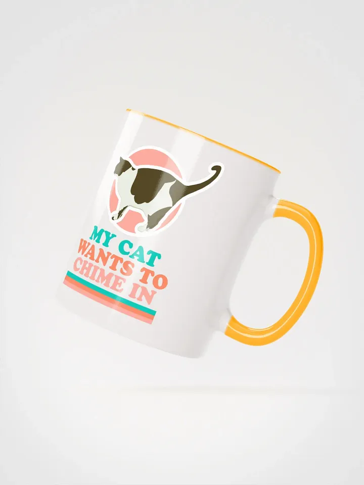 Cat Chime - Mug with Color Inside product image (2)