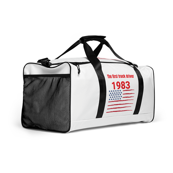 The First Truck Driver All-Over Duffle Bag product image (2)
