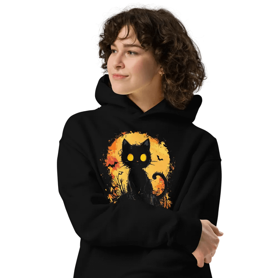 Spooky Cat! - Premium Oversized Hoodie product image (5)