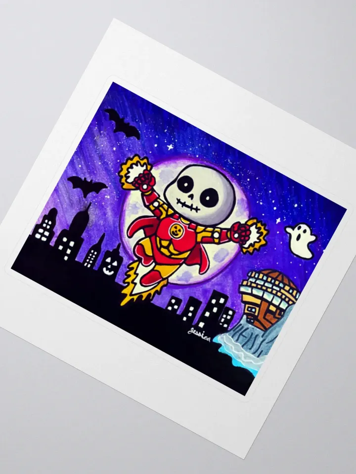 Steel Superhero Sticker product image (2)
