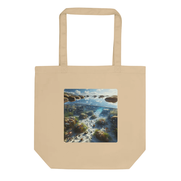 Harmonious Seascape Eco Tote | AI Design product image (2)