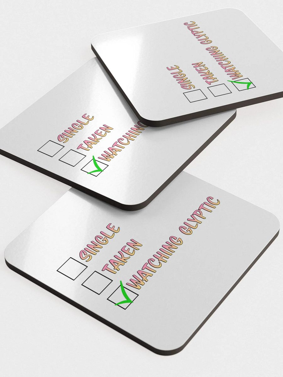 Watching Glyptic Coasters product image (5)